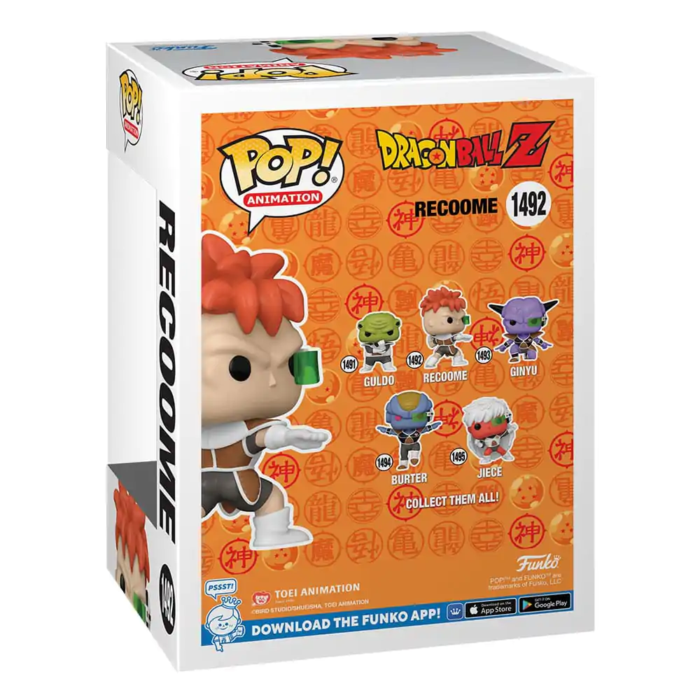 Dragon Ball Z POP! Animation Vinylová figurka Recoome 9 cm fotografii produktu