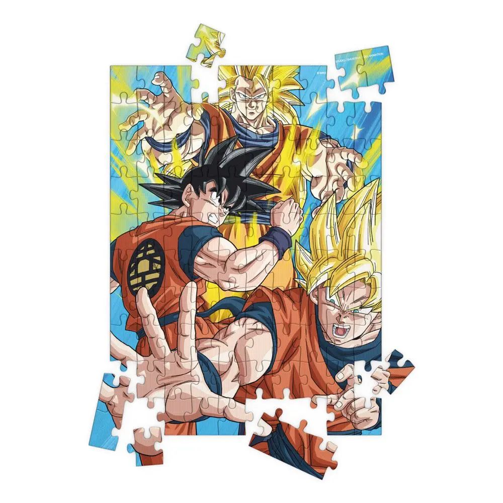 Dragon Ball Z Puzzle s 3D-Efektem Goku Saiyan (100 dílků) fotografii produktu