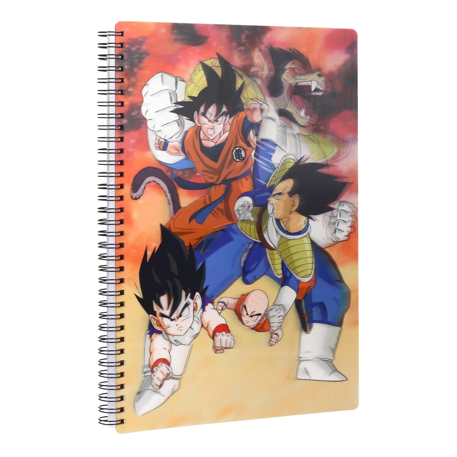 Dragon Ball Z Goku vs Vegeta A4 poznámkový blok fotografii produktu