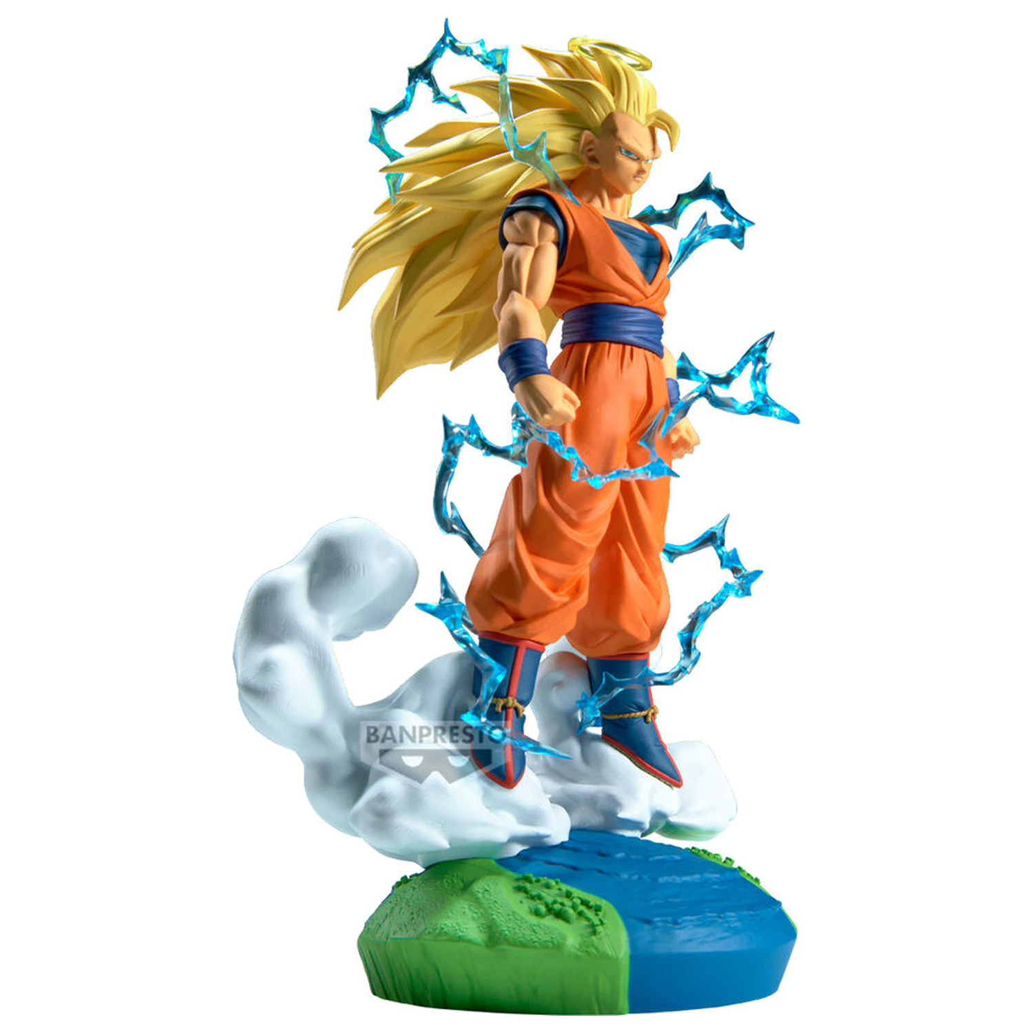 Dragon Ball Z History Box Super Saiyan 3 Son Goku figurka 18cm fotografii produktu