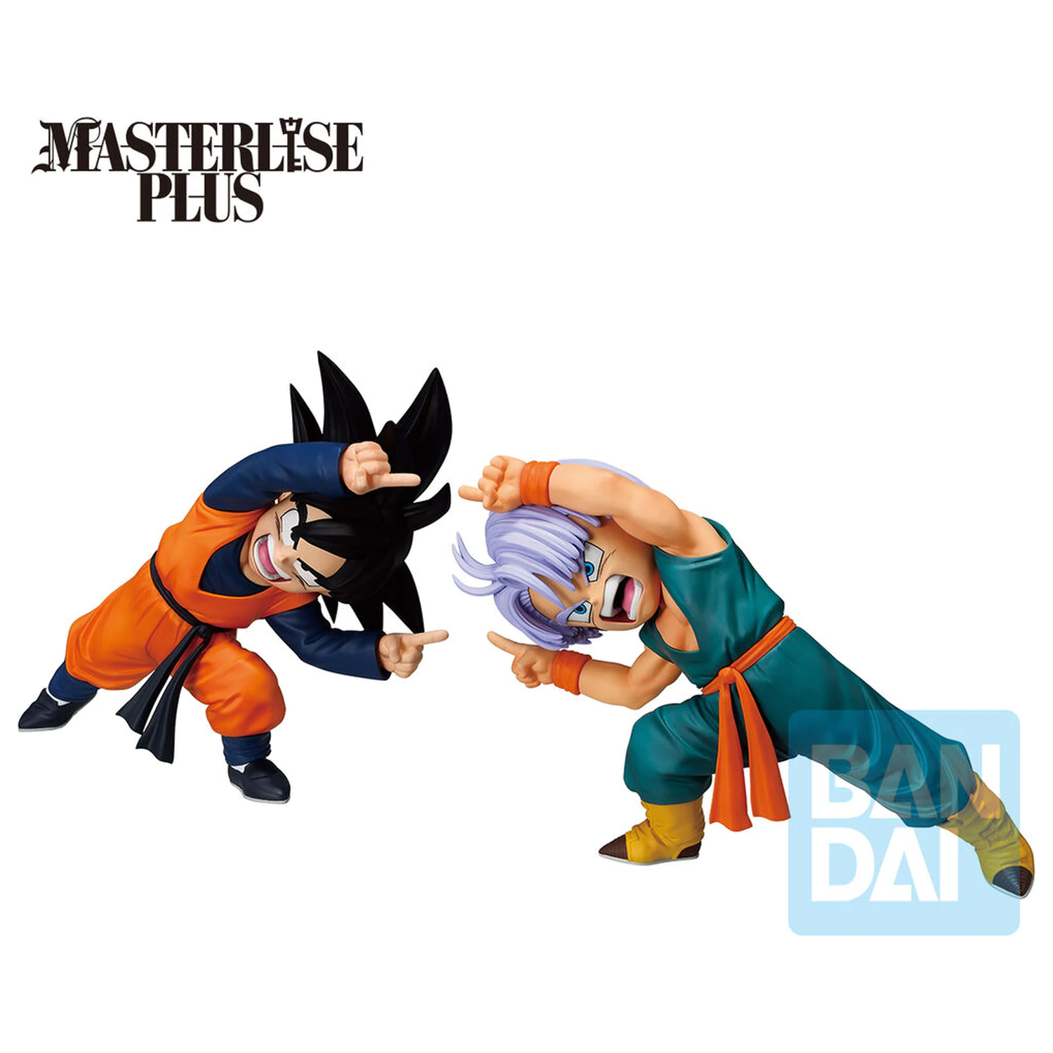 Dragon Ball Z Masterlise Battle of the Super Saiyan Son Goten & Trunks set 2 Ichibansho figurky 9cm fotografii produktu