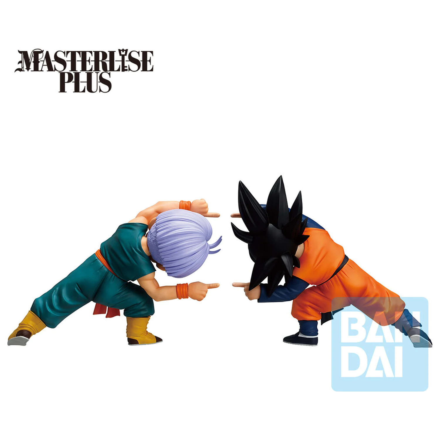 Dragon Ball Z Masterlise Battle of the Super Saiyan Son Goten & Trunks set 2 Ichibansho figurky 9cm fotografii produktu