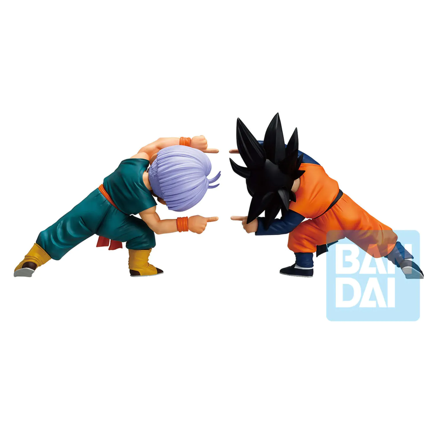 Dragon Ball Z Masterlise Battle of the Super Saiyan Son Goten & Trunks set 2 Ichibansho figurky 9cm fotografii produktu