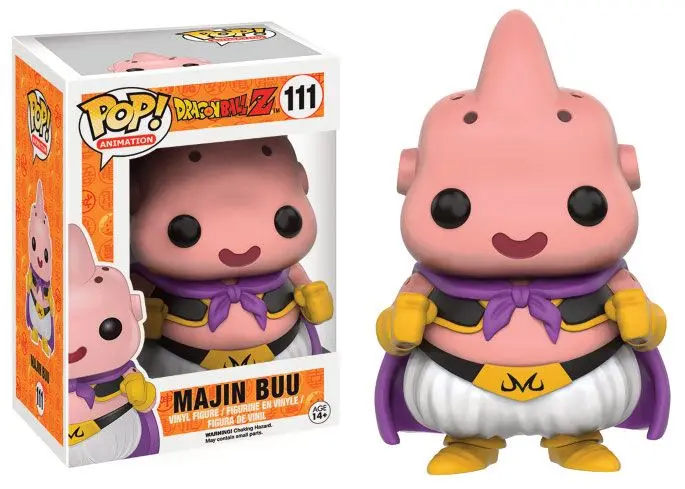 Dragon Ball Z POP! Animation vinylová figurka Majin Buu 9 cm fotografii produktu