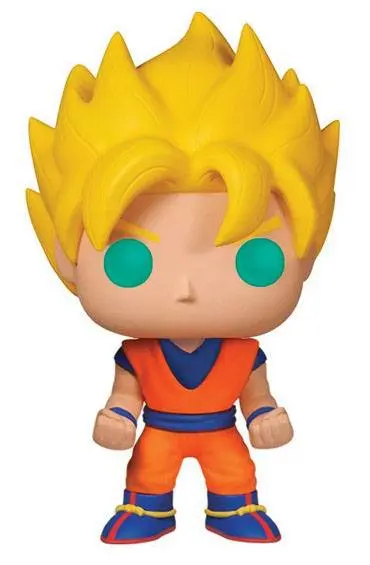 Dragon Ball Z POP! Vinylová Figurka Super Saiyan Goku 10 cm fotografii produktu