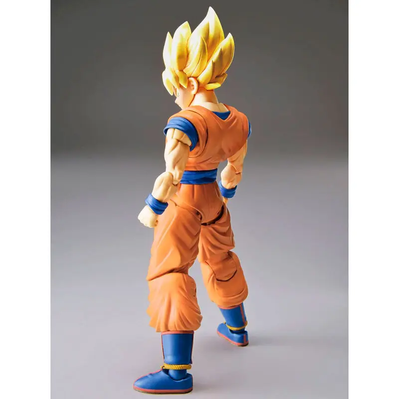 Dragon Ball Z Rise Standard Super Saiyan Goku New Version Model Kit 16 cm fotografii produktu