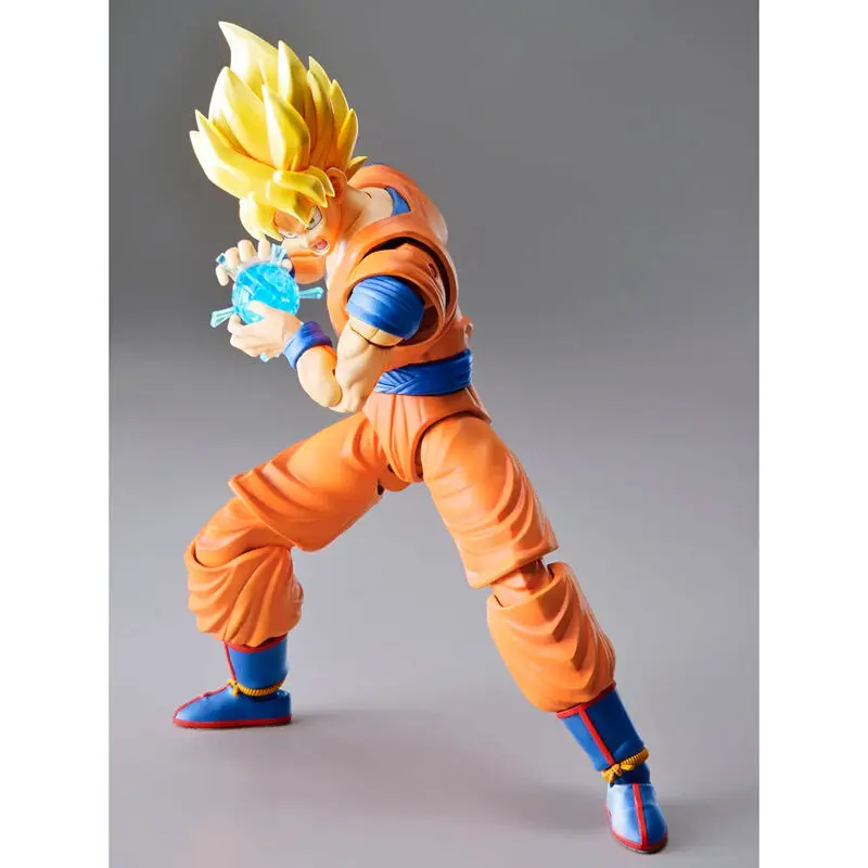 Dragon Ball Z Rise Standard Super Saiyan Goku New Version Model Kit 16 cm fotografii produktu