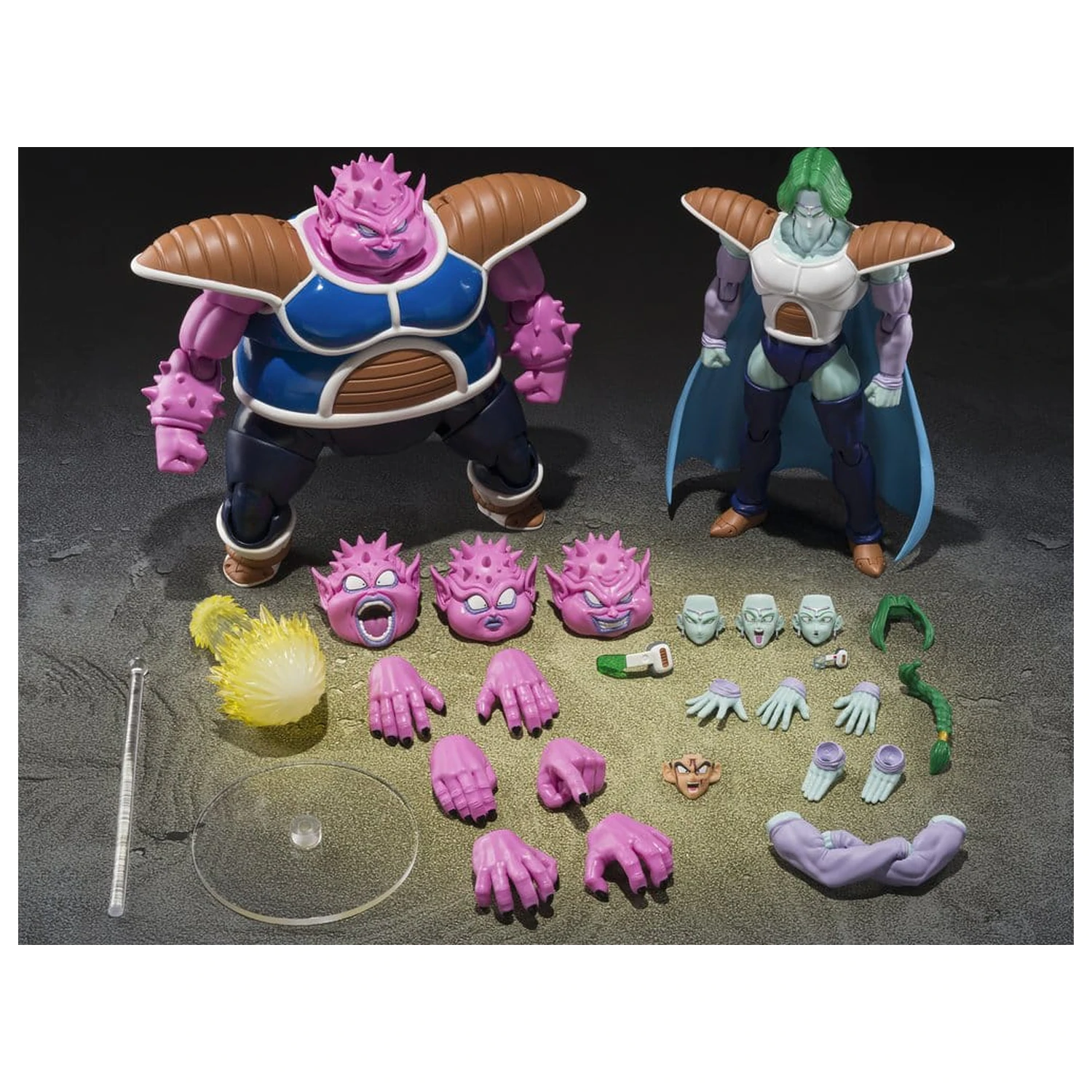Dragon Ball Z S.H. Figuarts akční figurka Dodoria & Zarbon Bardock the Father of Goku 16 cm fotografii produktu