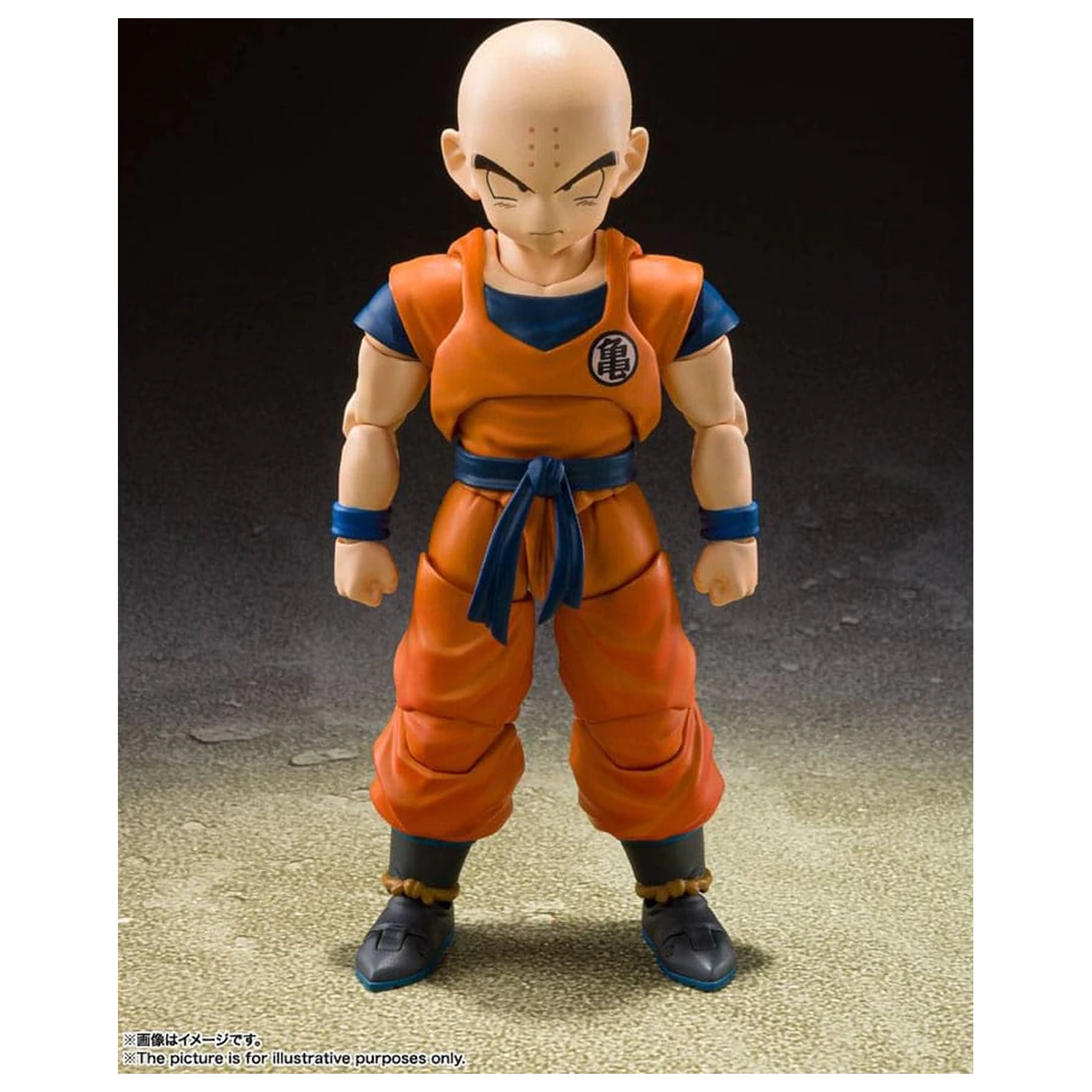 Dragon Ball Z S.H. Figuarts Akční figurka Krillin-Earth's Strongest Man 12 cm fotografii produktu