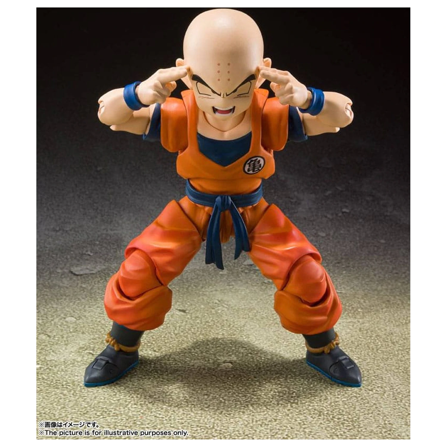 Dragon Ball Z S.H. Figuarts Akční figurka Krillin-Earth's Strongest Man 12 cm fotografii produktu