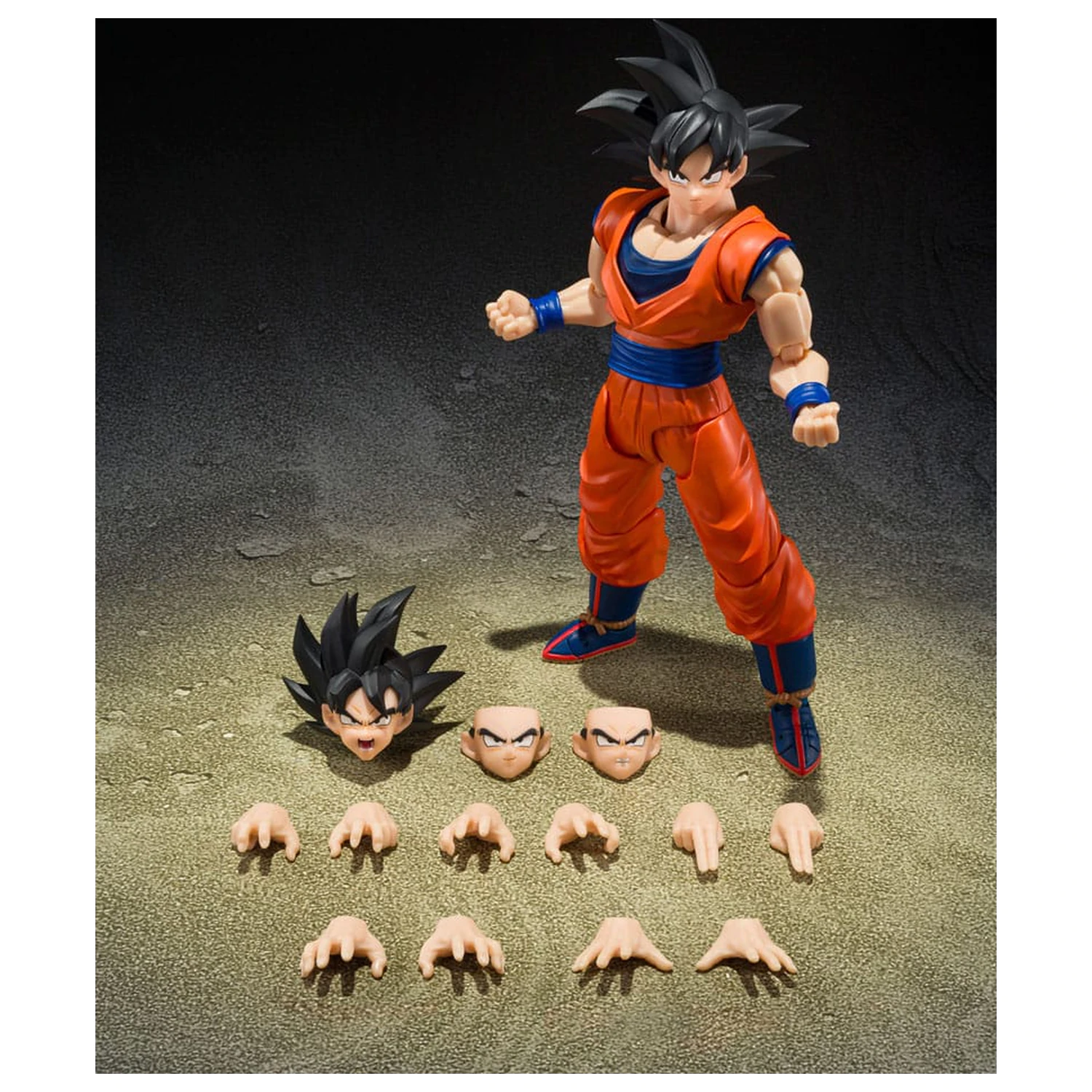 Dragon Ball Z S.H.Figuarts akční figurka Son Goku (The Kind-Hearted Saiyan) 14 cm fotografii produktu