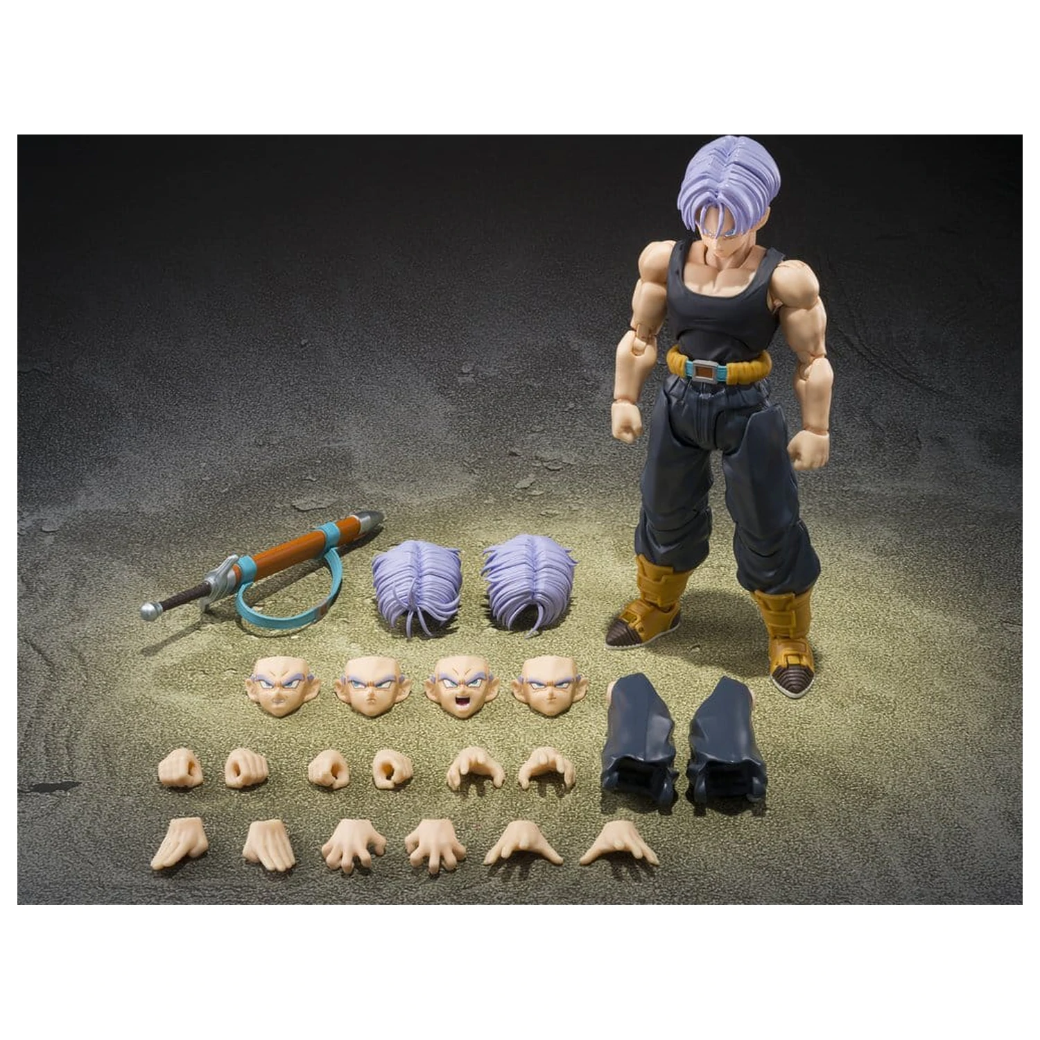 Dragon Ball Z S.H.Figuarts akční figurka Trunks <Z-Fighters> Group Base Ver.B Limited Edition 14 cm fotografii produktu