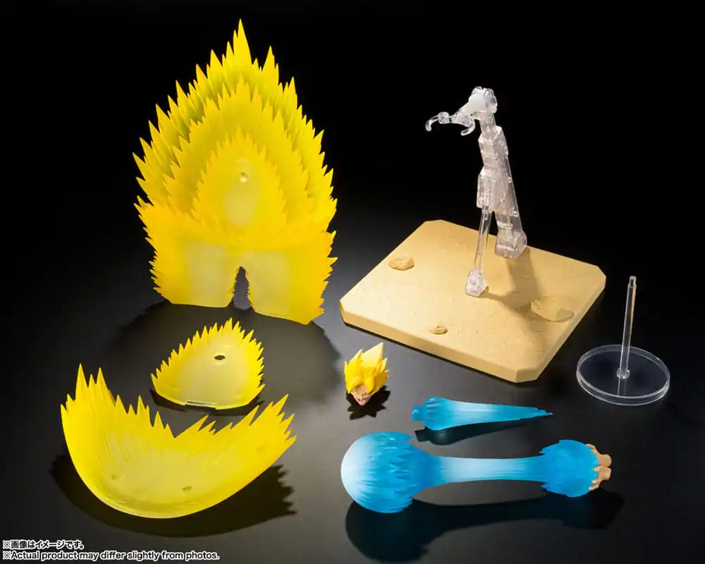 Dragon Ball Z S.H. Figuarts doplňky, sada efektových dílů Son Goku, Teleport Kamehameha fotografii produktu