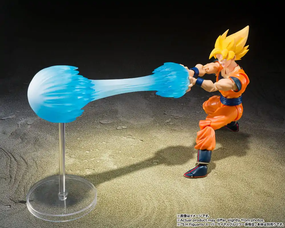 Dragon Ball Z S.H. Figuarts doplňky, sada efektových dílů Son Goku, Teleport Kamehameha fotografii produktu