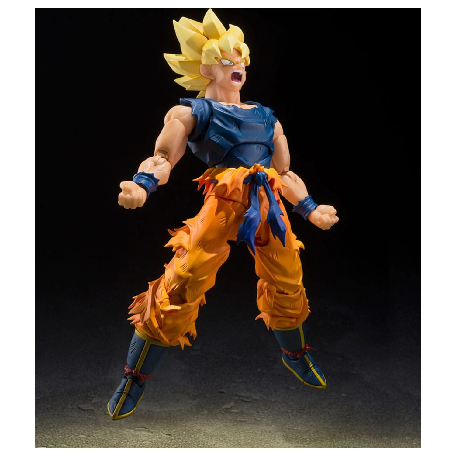 Dragon Ball Z S.H.Figuarts akční figurka Super Saiyan Son Goku (Fighter of Rage) 14 cm fotografii produktu