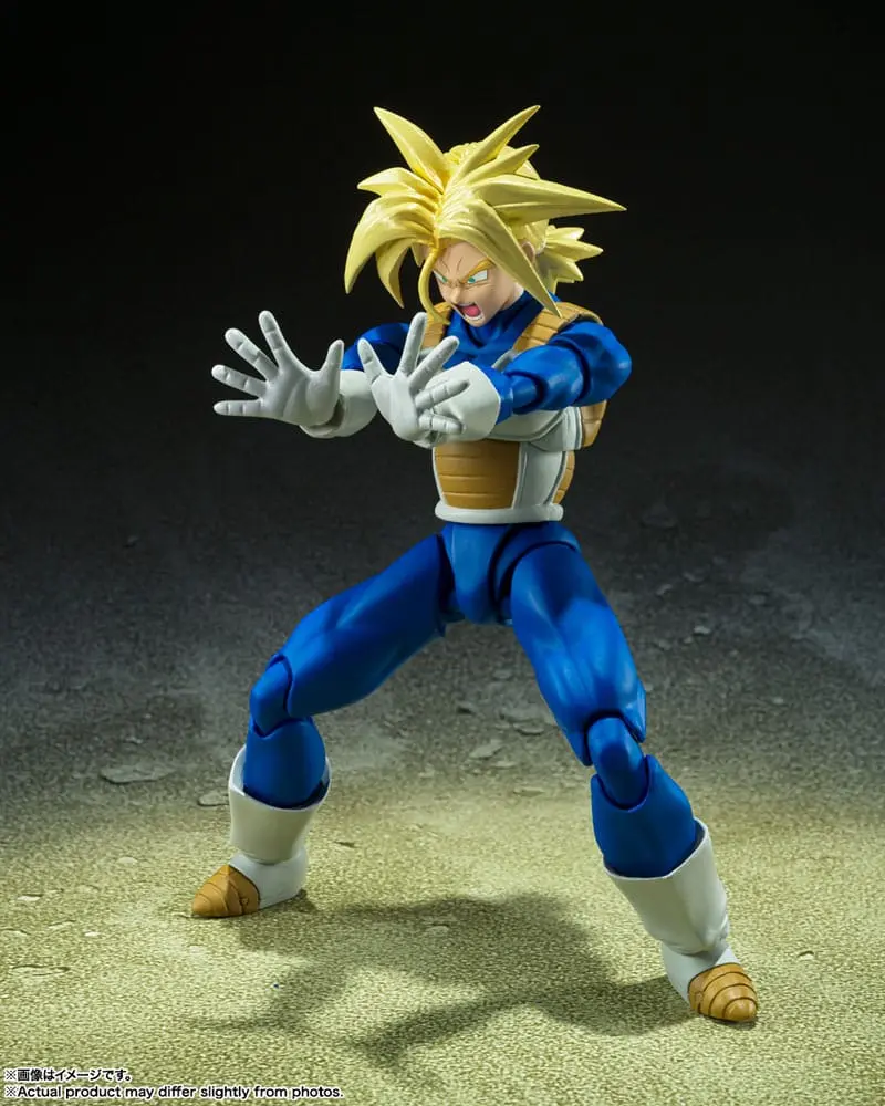 Dragon Ball Z S.H. Figuarts Super Saiyan Trunks (Infinite Latent Super Power) 14 cm figurka fotografii produktu