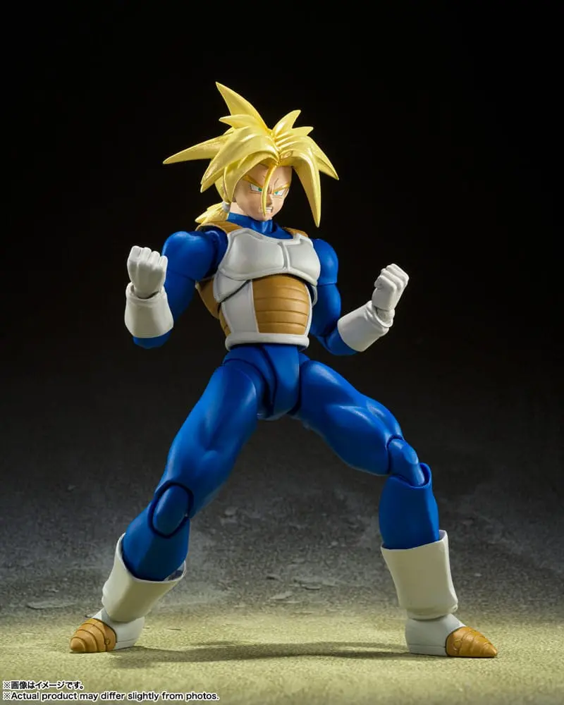 Dragon Ball Z S.H. Figuarts Super Saiyan Trunks (Infinite Latent Super Power) 14 cm figurka fotografii produktu