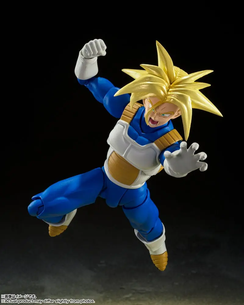 Dragon Ball Z S.H. Figuarts Super Saiyan Trunks (Infinite Latent Super Power) 14 cm figurka fotografii produktu