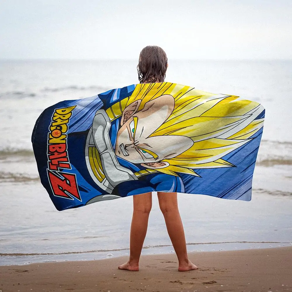 Dragon Ball Z Ručník Super Saiyajin Vegeta 70 x 140 cm fotografii produktu