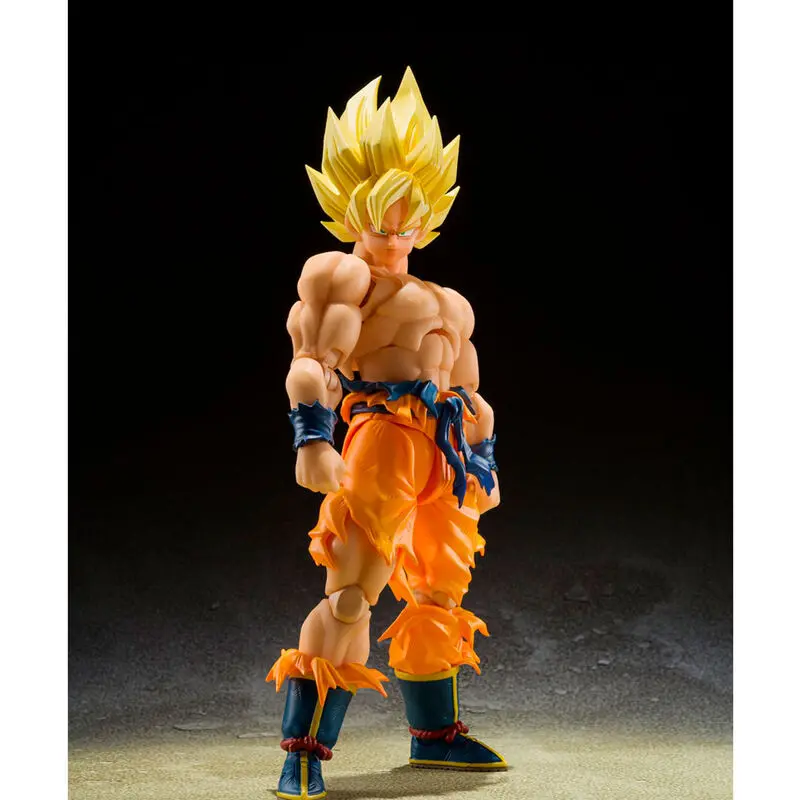 Dragon Ball Z S.H. Figuarts akční figurka Super Saiyan Son Goku - Legendary Super Saiyan - 14 cm fotografii produktu
