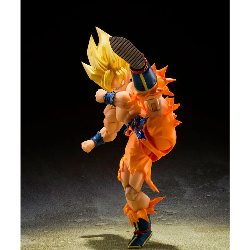 Dragon Ball Z S.H. Figuarts akční figurka Super Saiyan Son Goku - Legendary Super Saiyan - 14 cm fotografii produktu