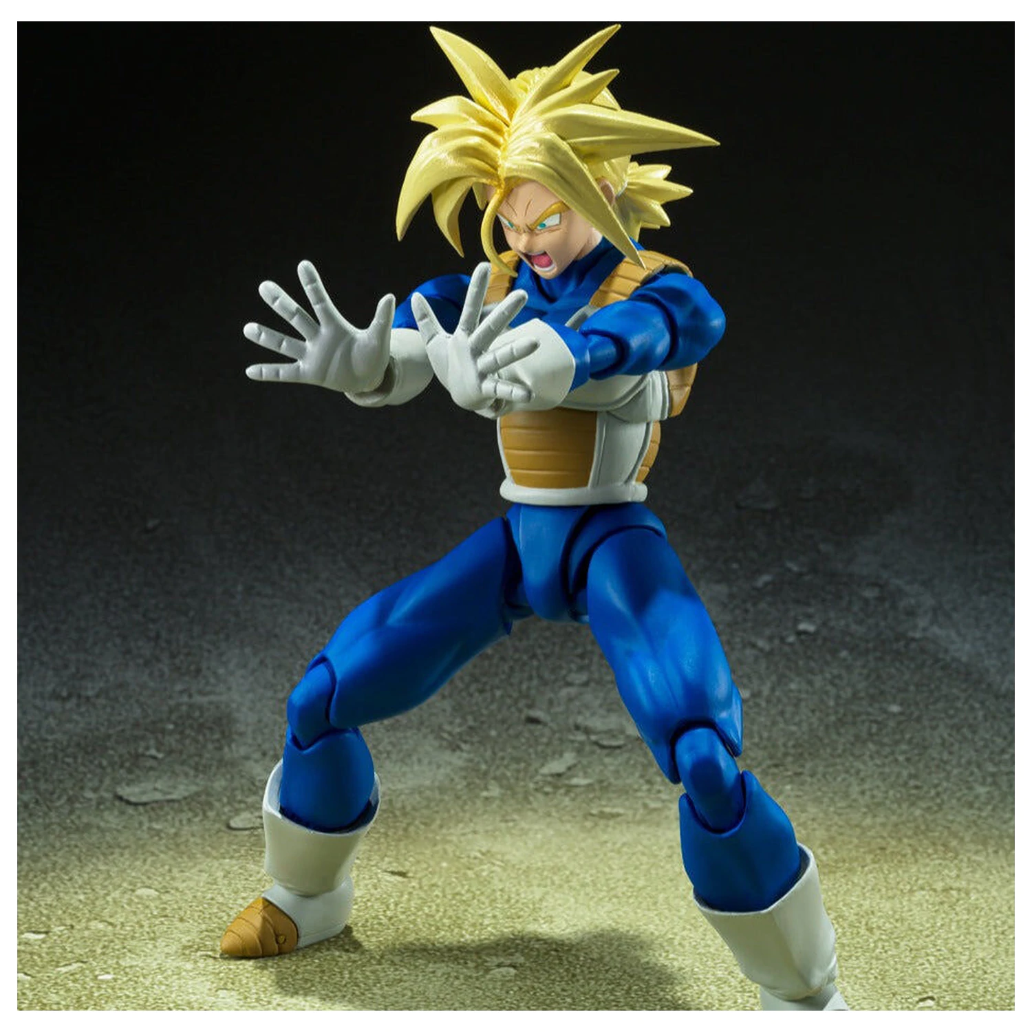 Dragon Ball Z Super Saiyan Trunks Infinite Latent Super Power S.H. Figuarts figurka 14cm fotografii produktu