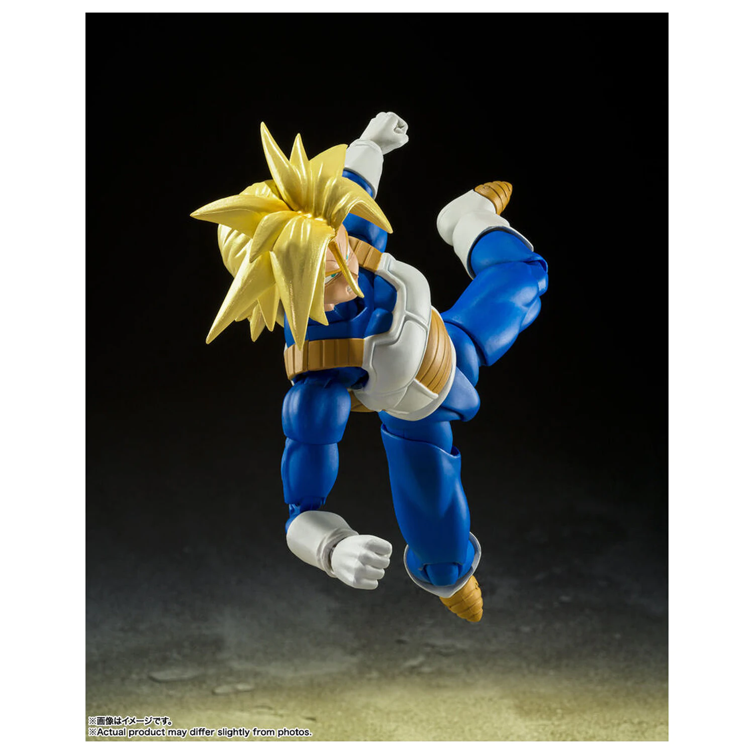 Dragon Ball Z Super Saiyan Trunks Infinite Latent Super Power S.H. Figuarts figurka 14cm fotografii produktu