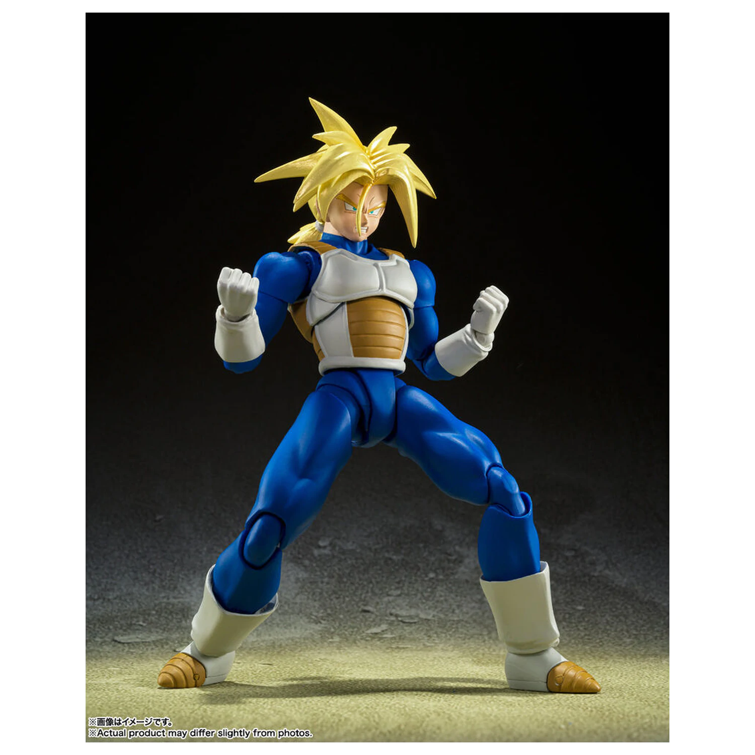 Dragon Ball Z Super Saiyan Trunks Infinite Latent Super Power S.H. Figuarts figurka 14cm fotografii produktu