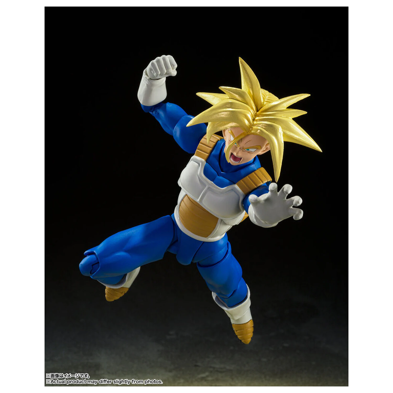 Dragon Ball Z Super Saiyan Trunks Infinite Latent Super Power S.H. Figuarts figurka 14cm fotografii produktu