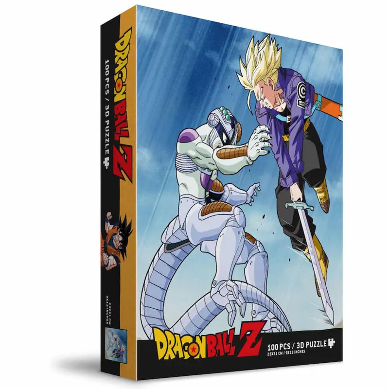 Dragon Ball Z Skládačka s 3D-Efektem Trunks vs Frieza (100 dílků) fotografii produktu