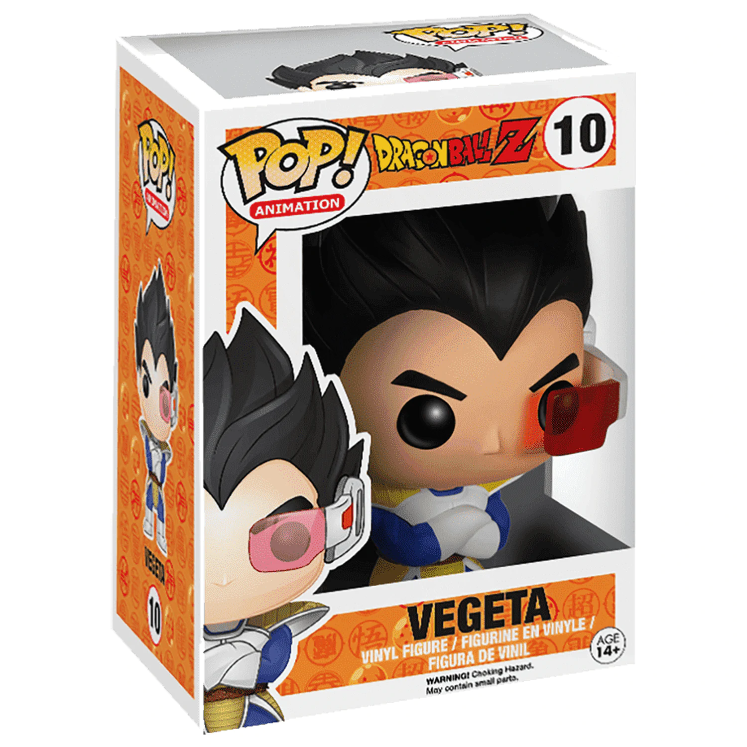 Dragon Ball Z POP! Vinylová figurka Vegeta 10 cm fotografii produktu