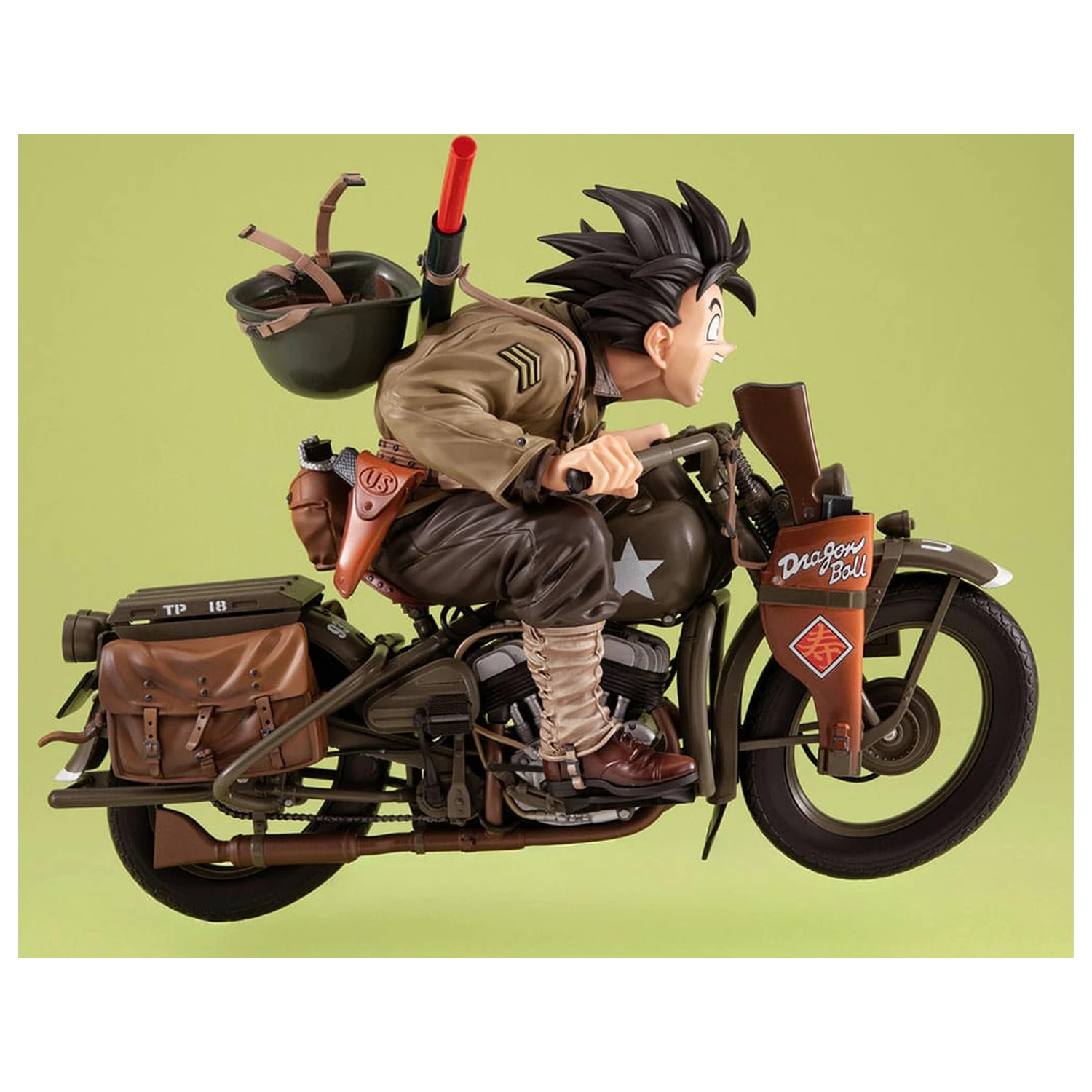 Dragonball Z 05 Desktop Real McCoy PVC Diorama Son Goku & Bike 18 cm fotografii produktu