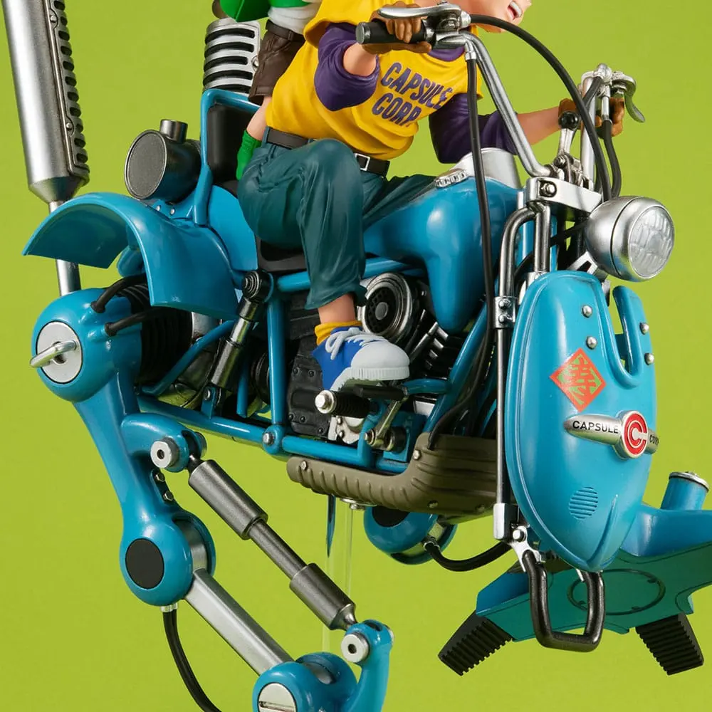 Dragonball Z Desktop Real McCoy EX PVC Diorama Son Goku & Son Gohan & Robot se dvěma nohama 20 cm fotografii produktu