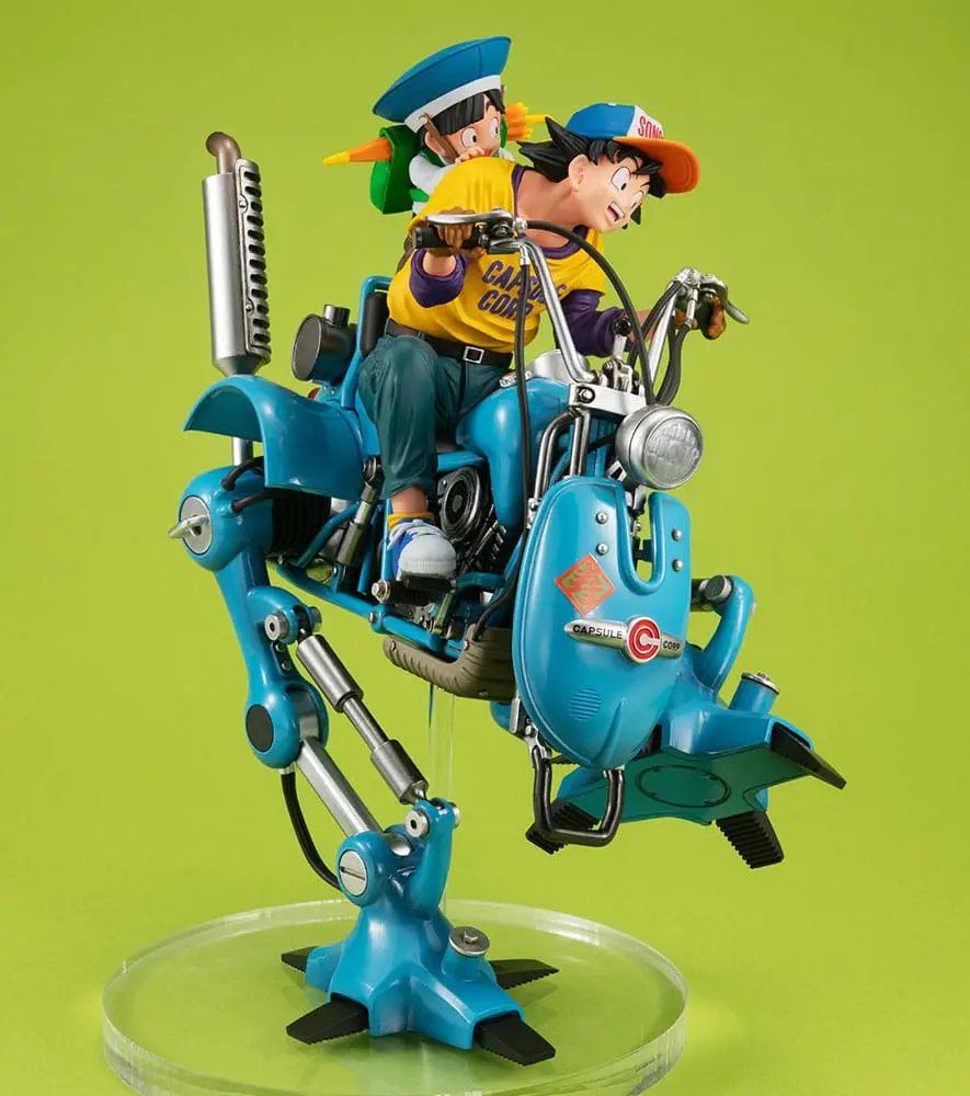 Dragonball Z Desktop Real McCoy EX PVC Diorama Son Goku & Son Gohan & Robot se dvěma nohama 20 cm fotografii produktu