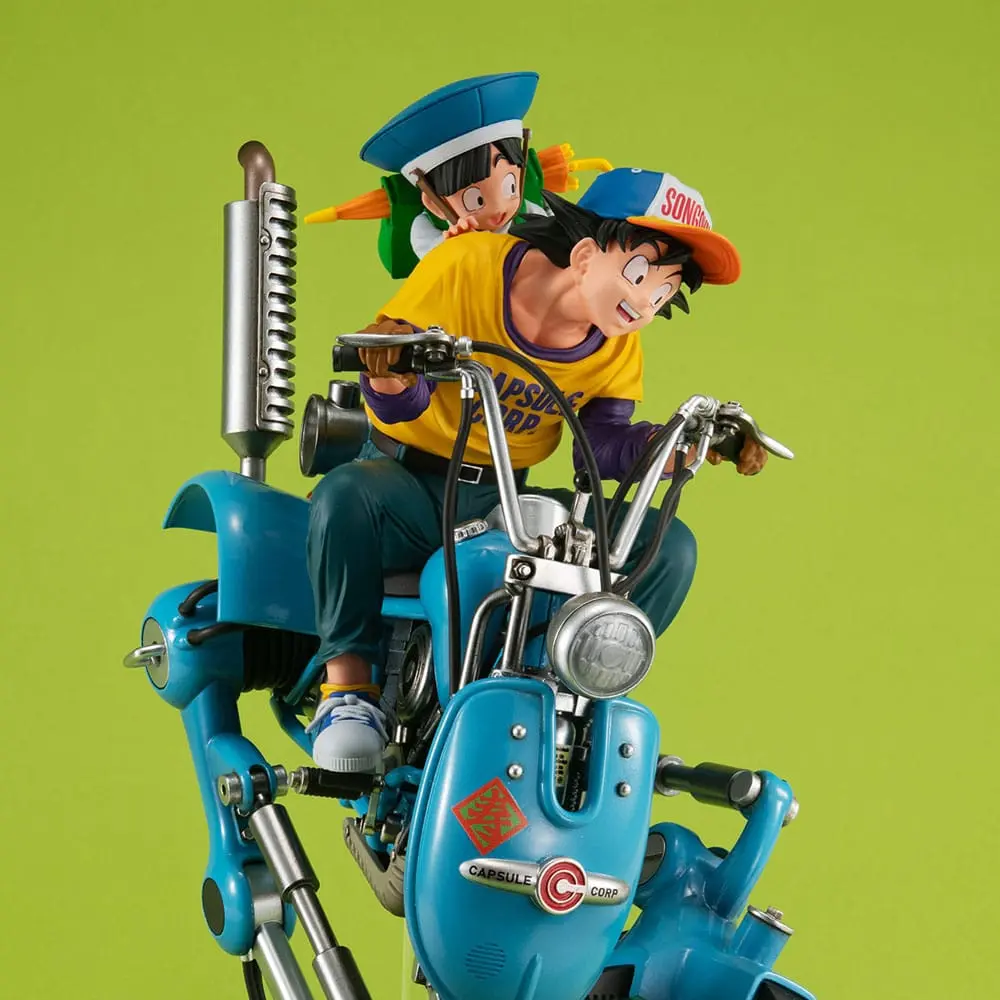 Dragonball Z Desktop Real McCoy EX PVC Diorama Son Goku & Son Gohan & Robot se dvěma nohama 20 cm fotografii produktu