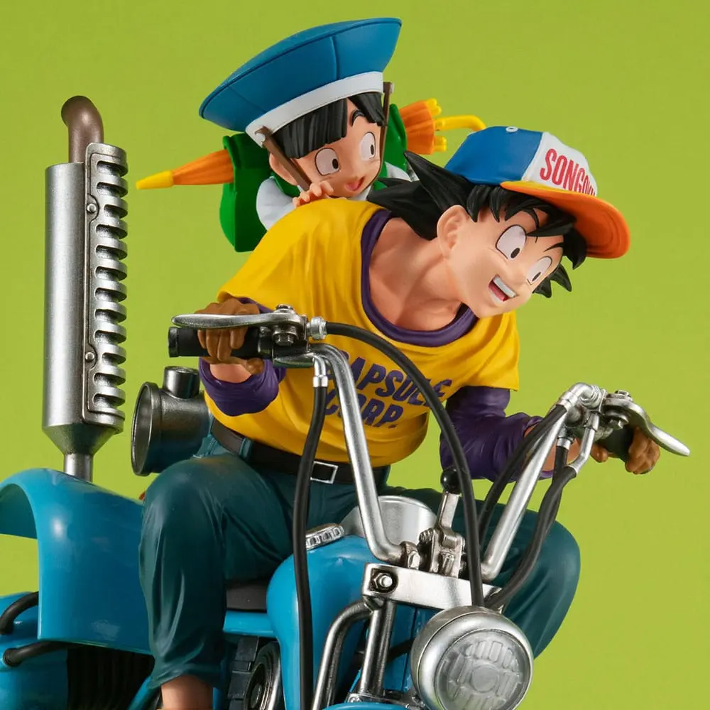 Dragonball Z Desktop Real McCoy EX PVC Diorama Son Goku & Son Gohan & Robot se dvěma nohama 20 cm fotografii produktu