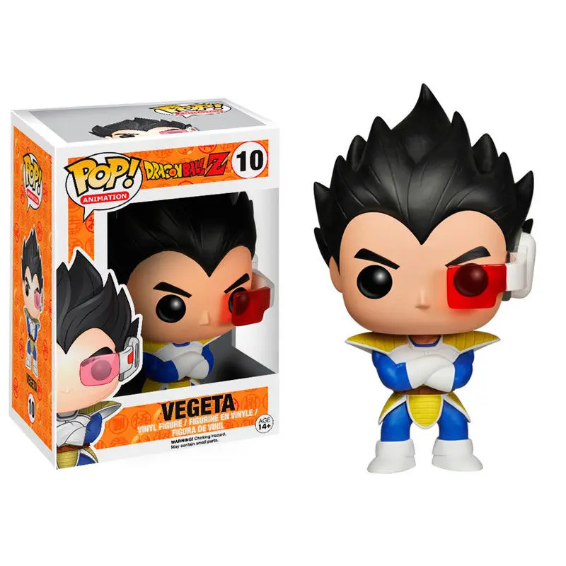 Dragon Ball Z POP! Vinylová figurka Vegeta 10 cm fotografii produktu