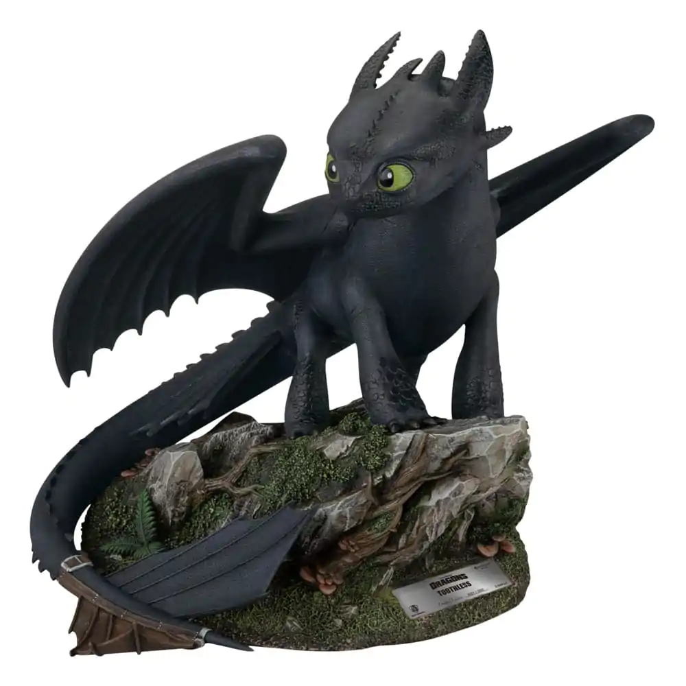 Dragons Master Craft Socha Standing Toothless 31 cm fotografii produktu