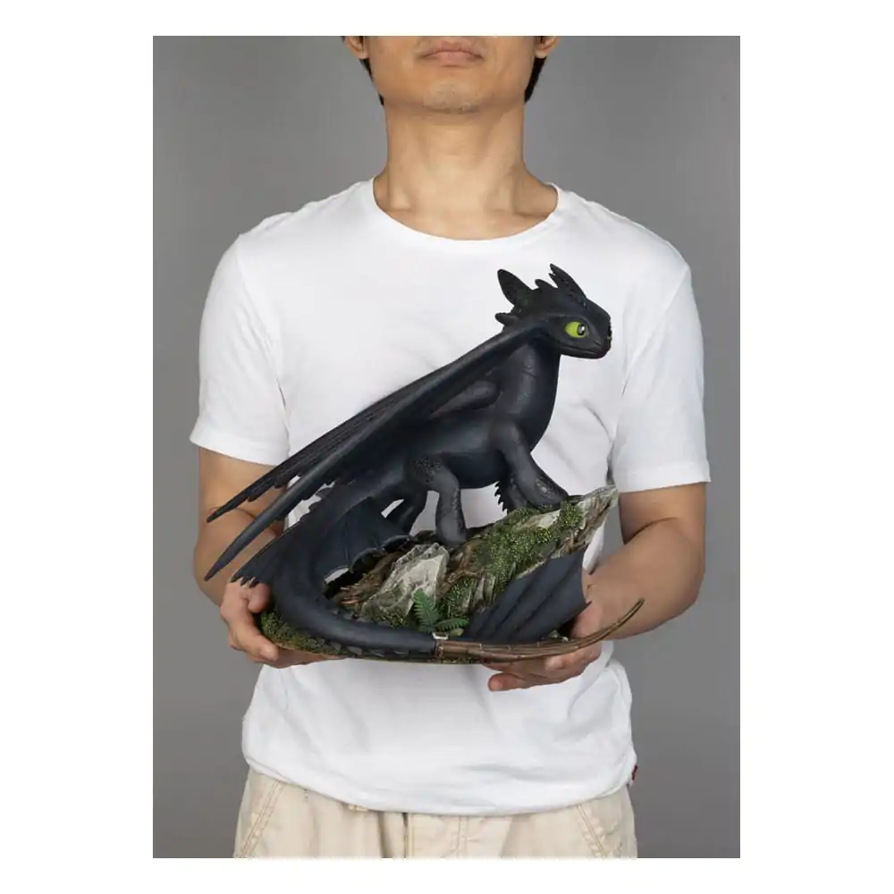 Dragons Master Craft Socha Standing Toothless 31 cm fotografii produktu