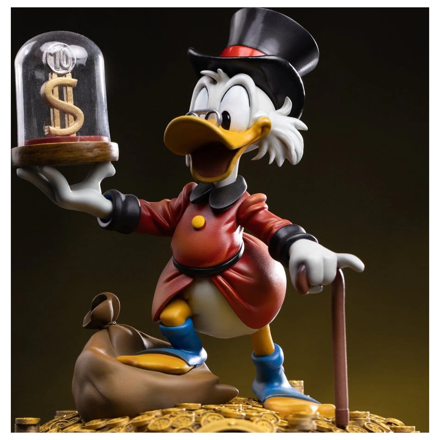 Duck Tales Art Scale Soška 1/10 Uncle Scrooge McDuck 17 cm fotografii produktu