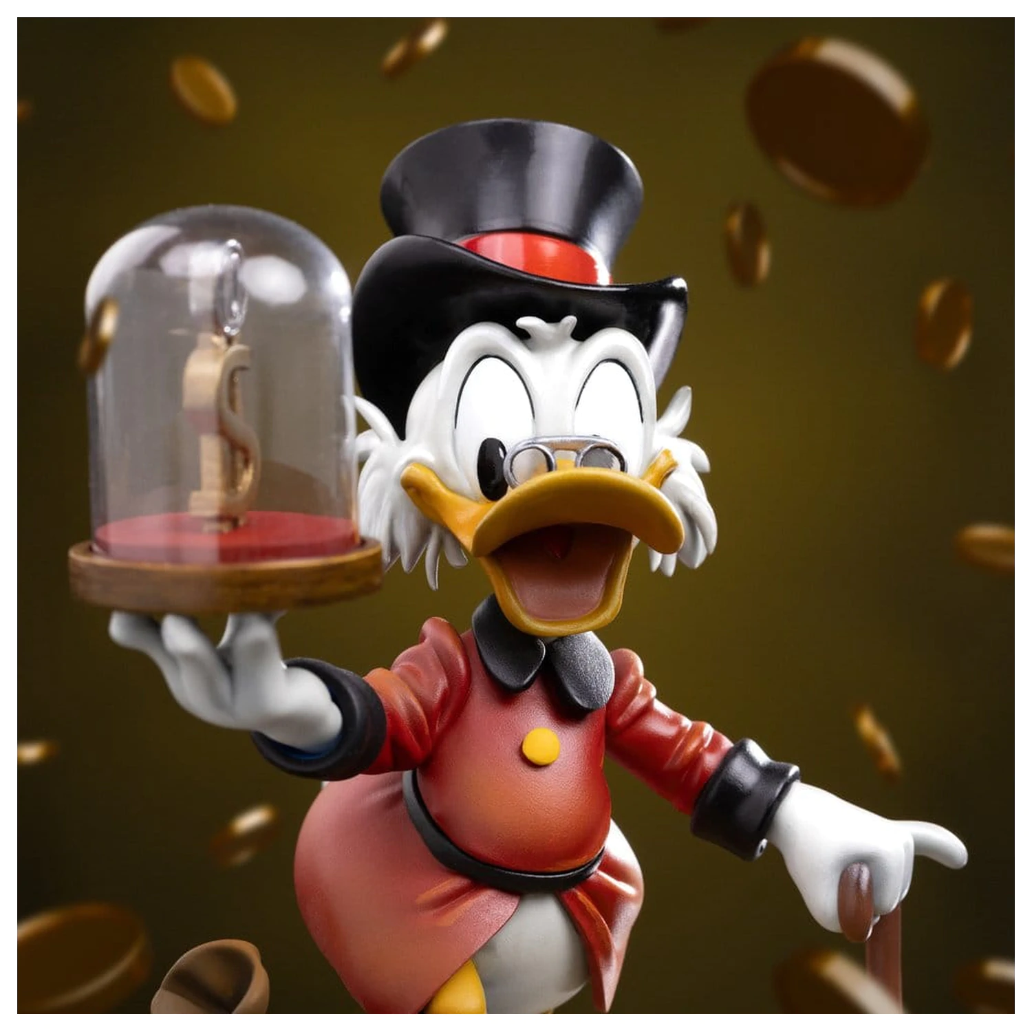 Duck Tales Art Scale Soška 1/10 Uncle Scrooge McDuck 17 cm fotografii produktu