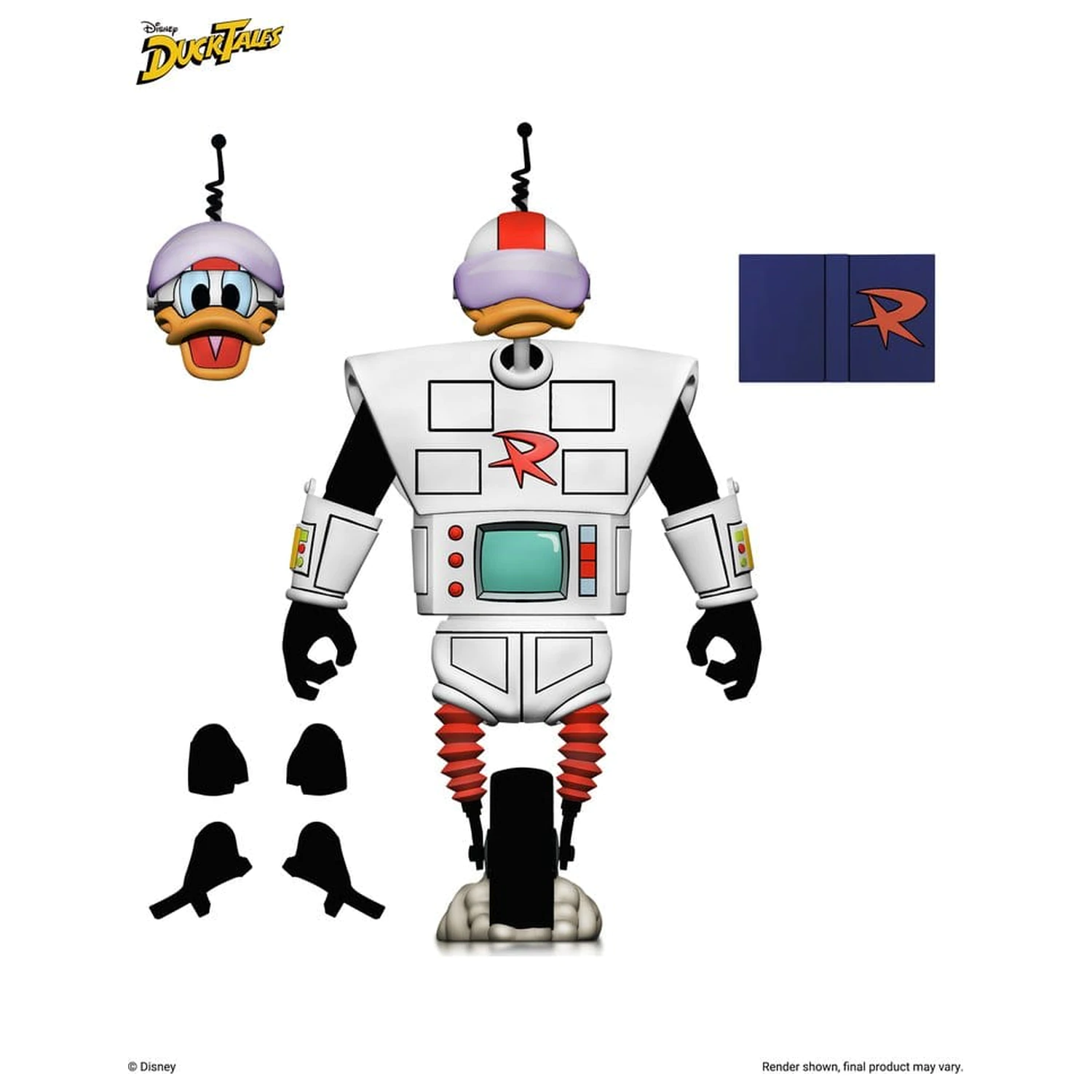 DuckTales Ultimativní akční figurka Gizmoduck 18 cm fotografii produktu