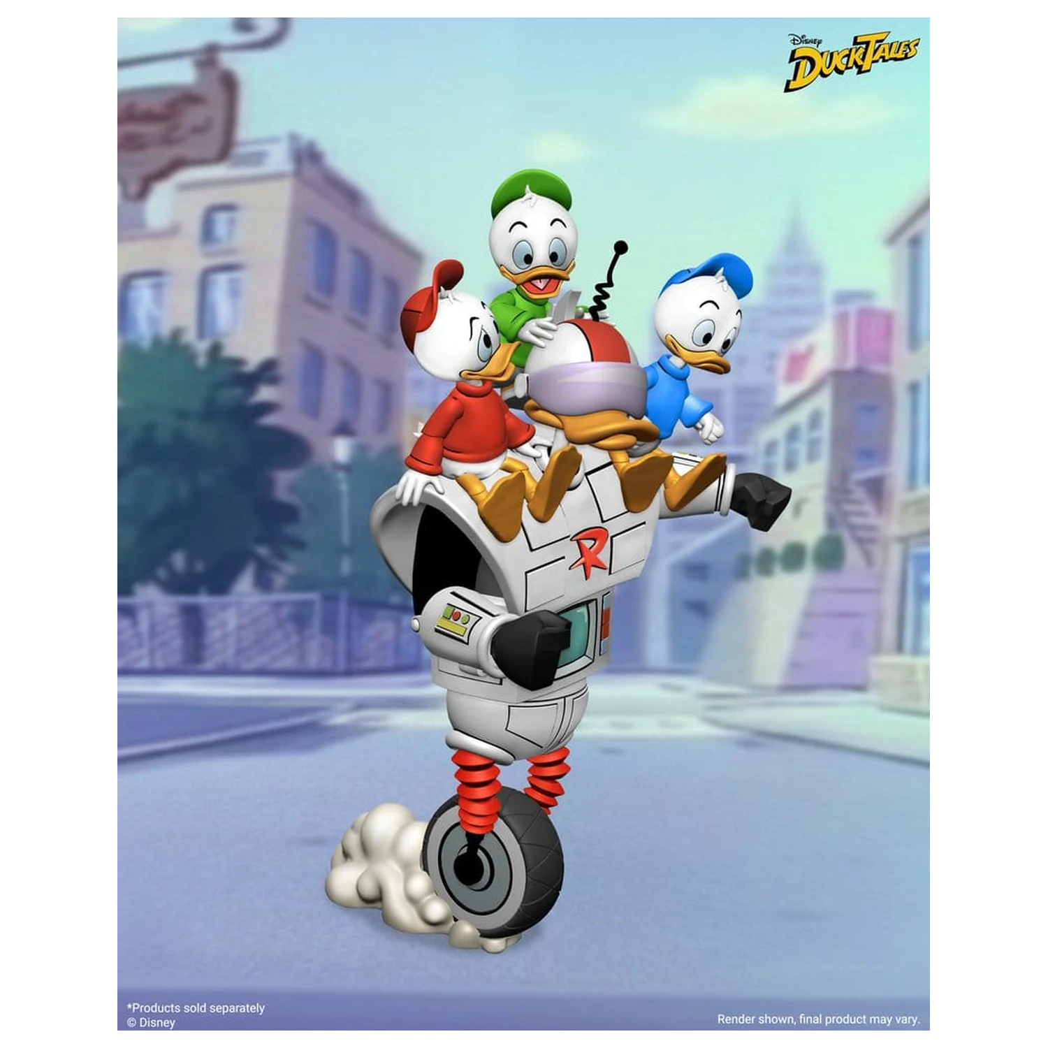 DuckTales Ultimativní akční figurka Gizmoduck 18 cm fotografii produktu