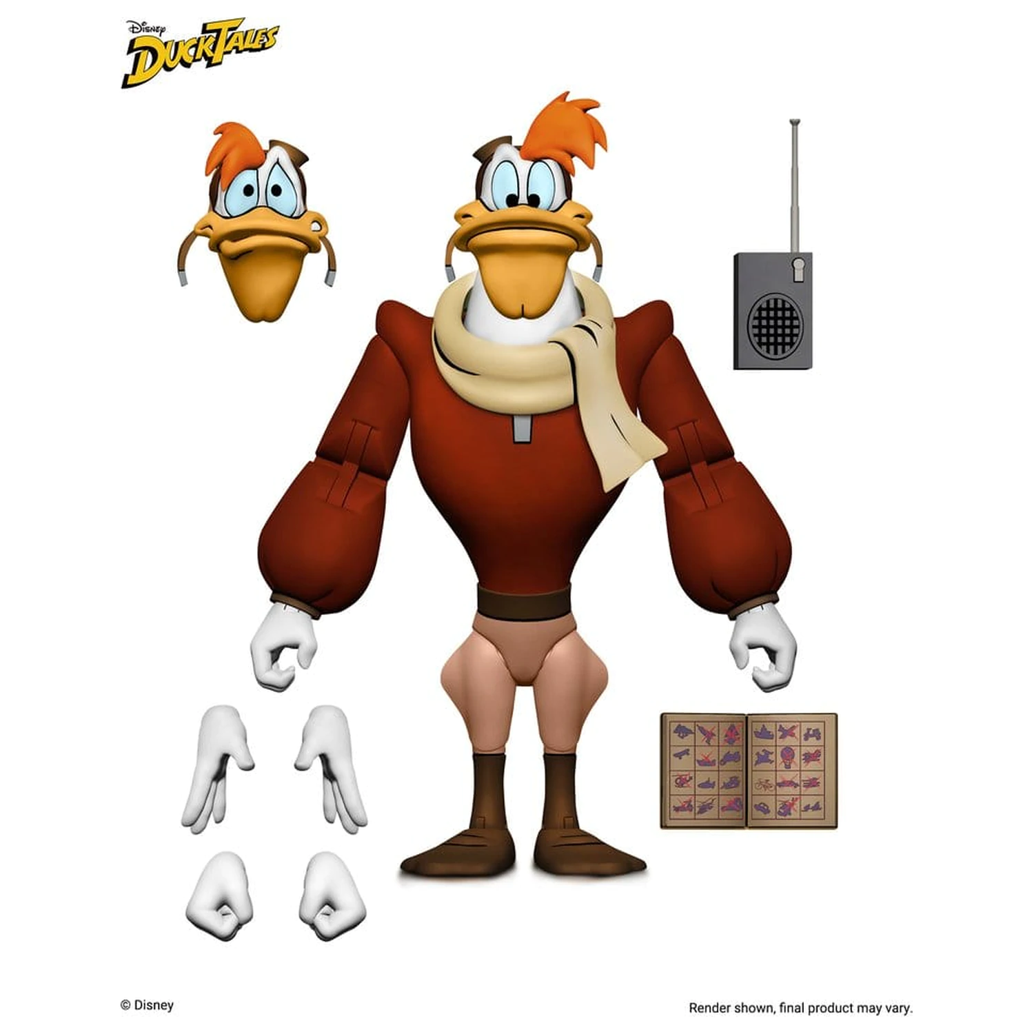 DuckTales Ultimate akční figurka Launchpad McQuack 18 cm fotografii produktu