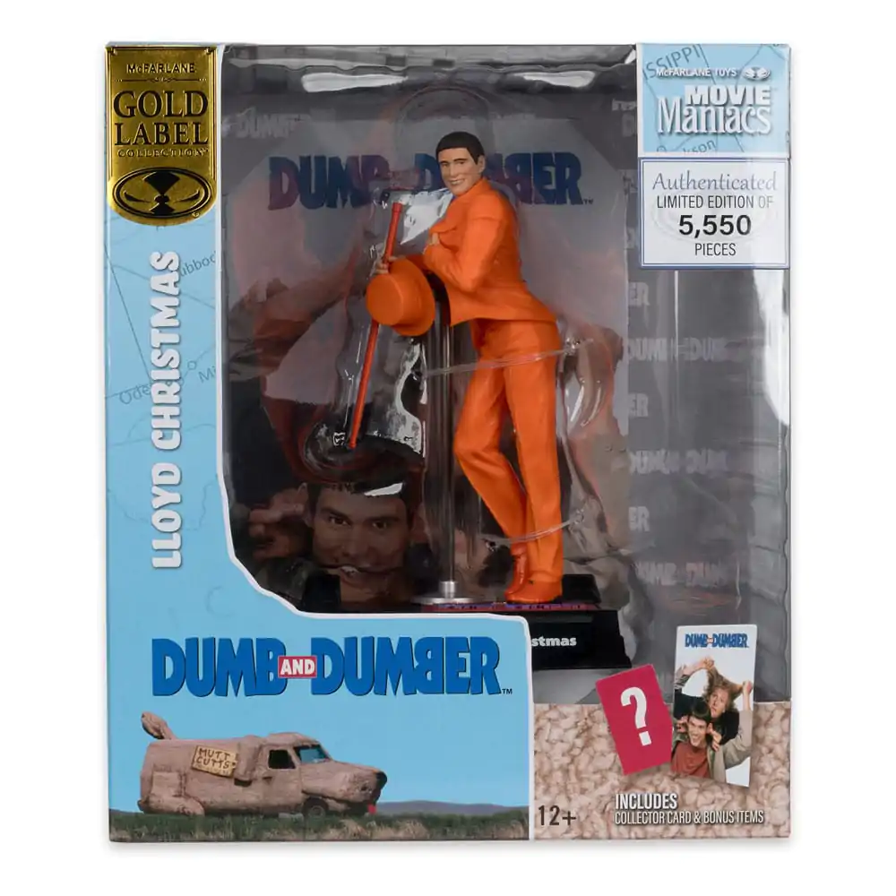 Dumb and Dumber Movie Maniacs PVC soška Lloyd Christmas (Gold Label) 15 cm fotografii produktu