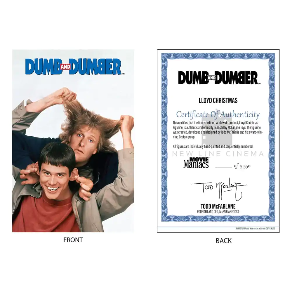 Dumb and Dumber Movie Maniacs PVC soška Lloyd Christmas (Gold Label) 15 cm fotografii produktu