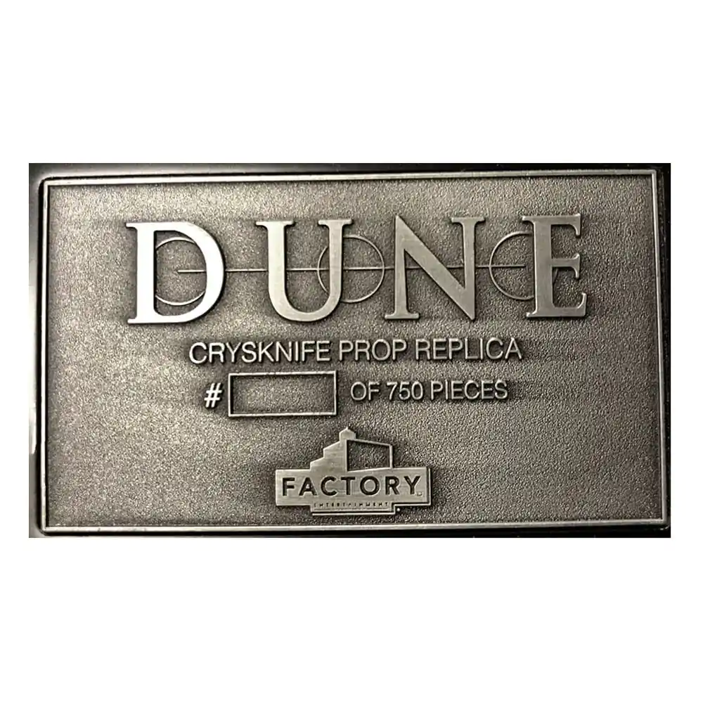 Dune 1984 Replica 1/1 Crysknife Limitovaná edice 25 cm fotografii produktu