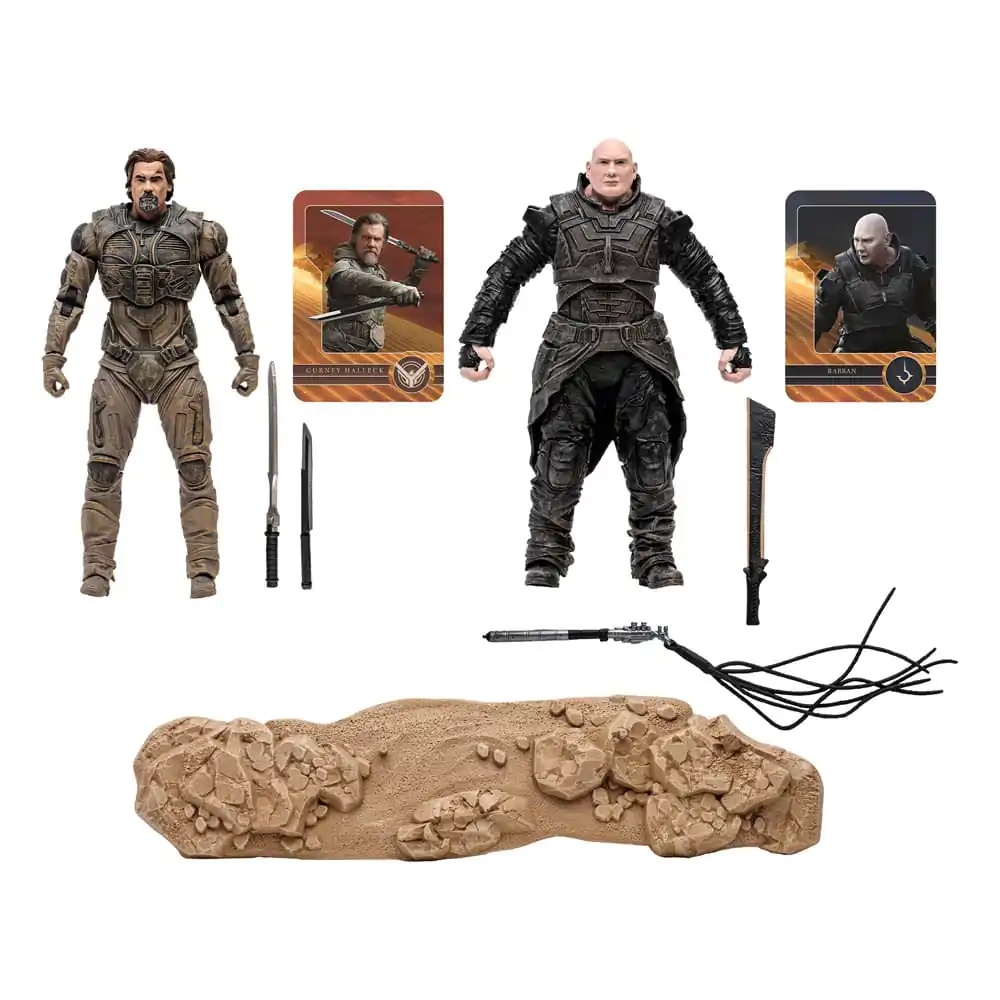 Dune: Part Two Akční figurka 2-Pack Gurney Halleck & Rabban 18 cm fotografii produktu