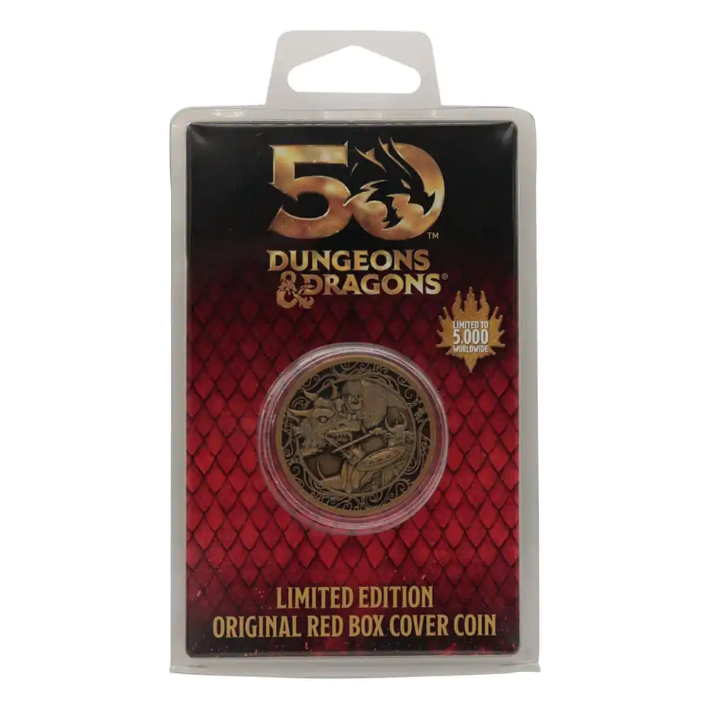 Sběratelská mince Dungeons & Dragons 50. výročí Antique Gold Edition 4 cm fotografii produktu