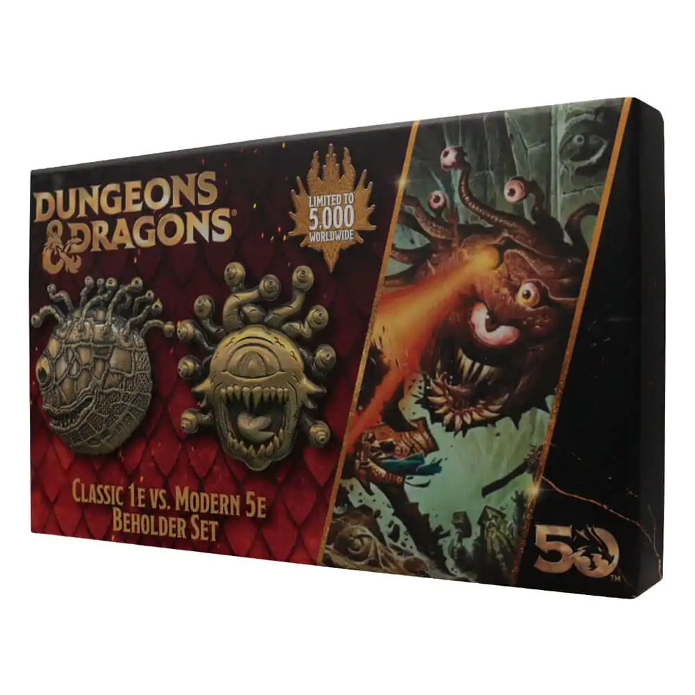 Dungeons & Dragons Medailon Sada 50. výročí Beholder Twin Edition fotografii produktu